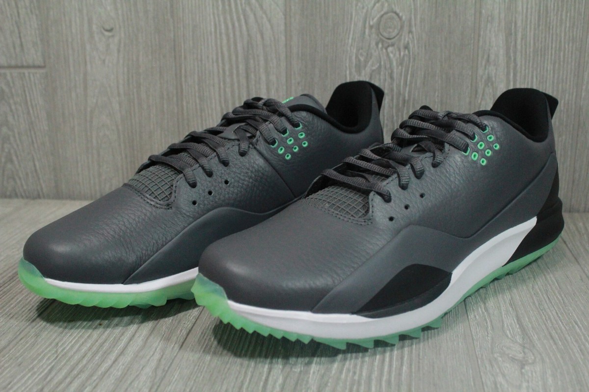 Nike Air Jordan ADG 3 Golf Shoes Mens Grey Green Glow Black CW7242