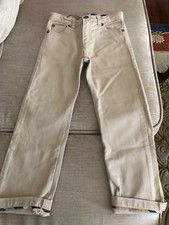 Burberry Boys-Kids Canvas Pants Size 5Y-110 cm
