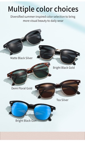 Gafas de sol polarizadas plegables semi sin montura Fabufabu para hombre y mujer - Imagen 9 de 84