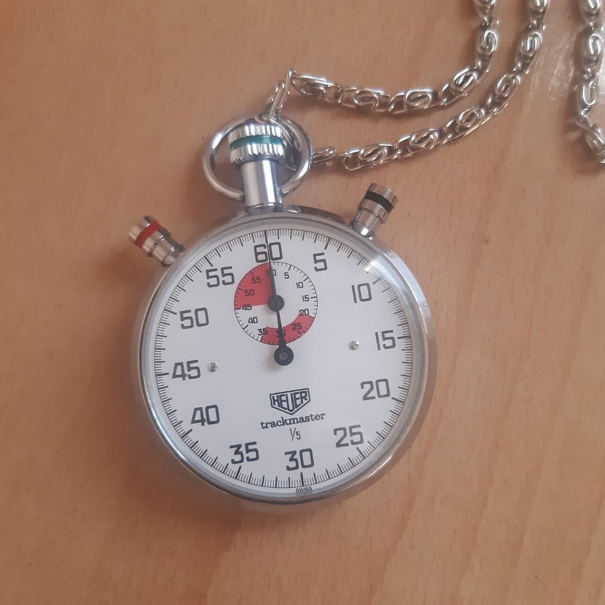 Vintage Heuer Trackmaster stopwatch Ref.8037 53,5mm | eBay