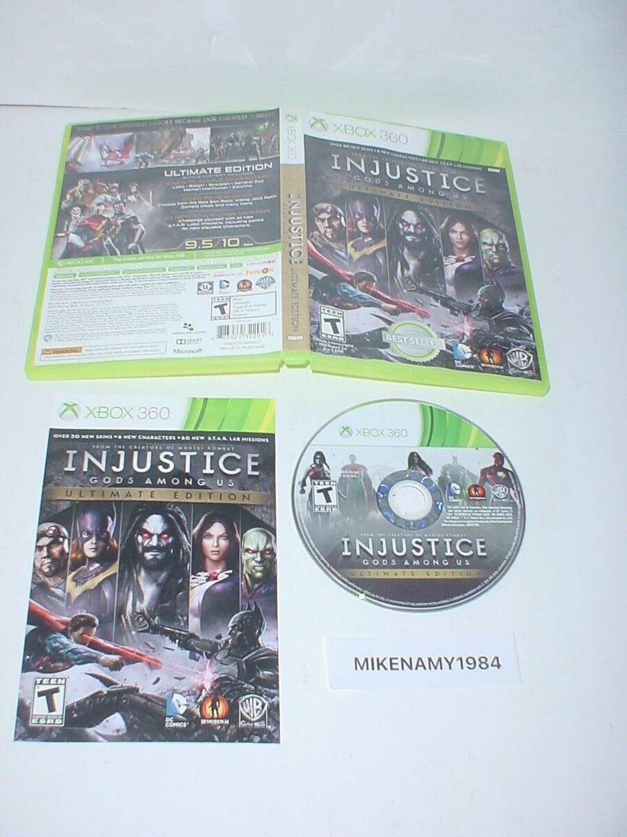 Injustice Gods Among Us Ultimate Edition - Xbox One / Xbox 360 em