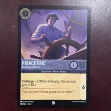 Prince Eric Dashing and Brave 187/204 The First Chapter FOIL Lorcana NM