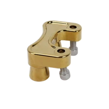 Gold Handlebar Riser Adapter For Harley 18-23 Softail Street Bob Low Rider FXLRS