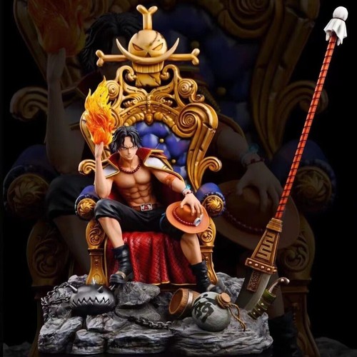 ONE PIECE Portgas·D· Ace Statue Figur PVC GK Sammlung Actionfiguren - Bild 3 von 5