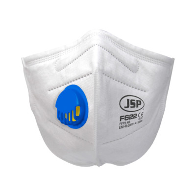 Einweg faltbare flache FFP2V Gesichtsmaske mit Ventil