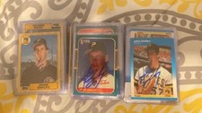 John Smiley  Cards Lot Autograph DONRUSS TOPPS FLEER 1987 Pirates, Reds Indians