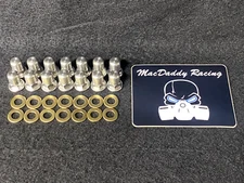 MacDaddy Racing Kawasaki 750SX Jet Ski Stainless Steel Head Nuts with Washers