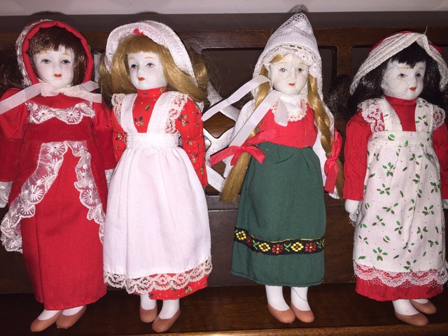 Vintage Enesco 1984 Nostalgic Dolls W 