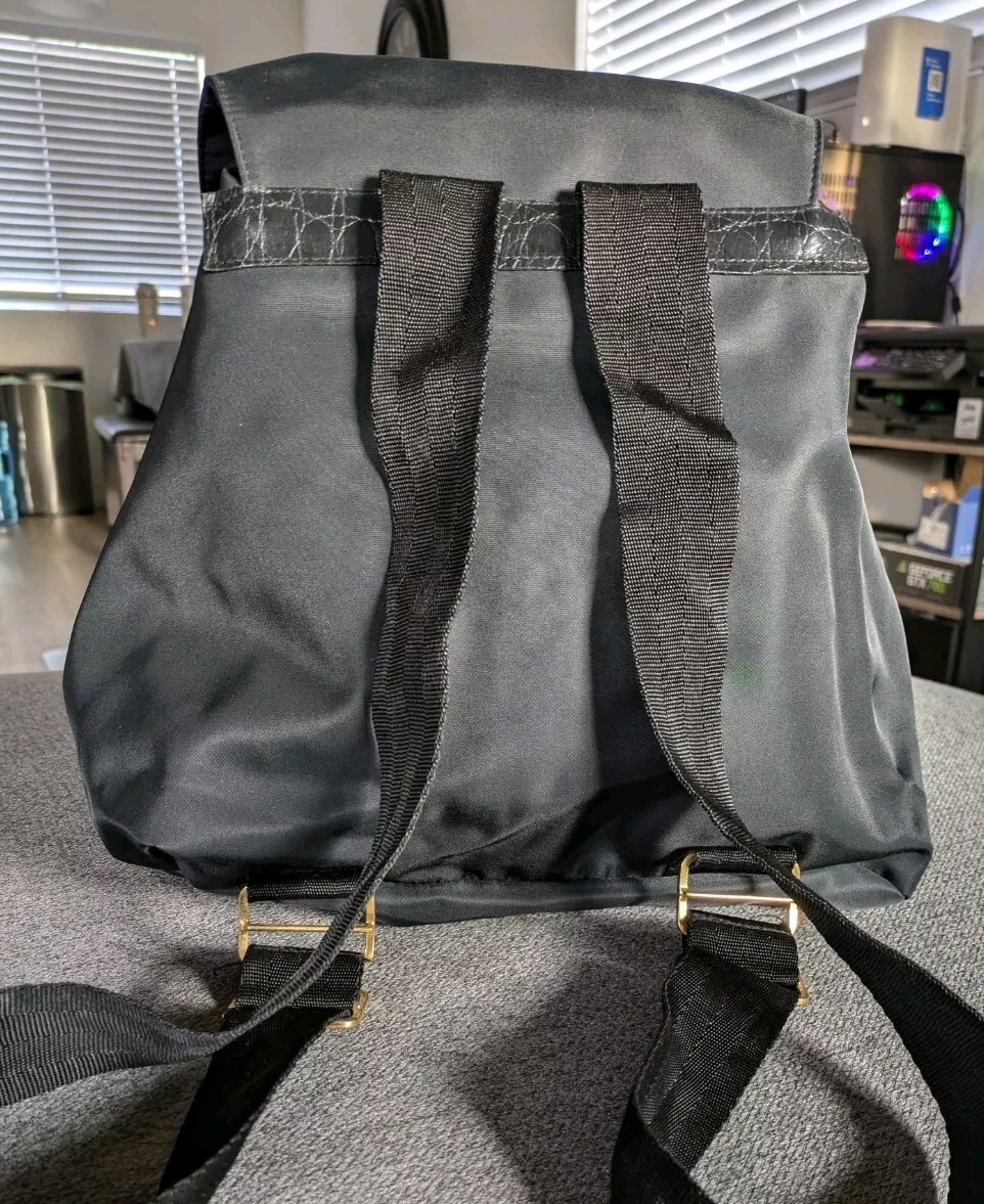 Vintage 90s Gianni Versace Backpack Excellent | eBay Vintage 90s Gianni Versace Backpack Excellent | eBay