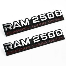 1994 1995 1996 1997 1998 Dodge Ram 2500 Cummins Turbo Diesel Fender Emblems