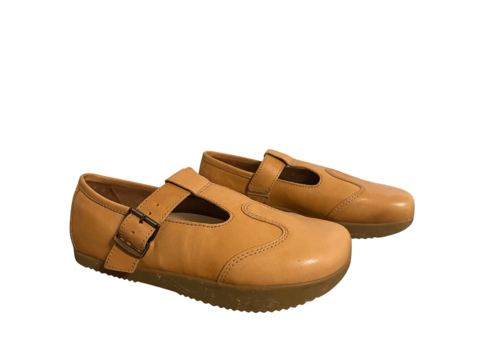 Nuevo Kalso Earth Original Wellness Faroe Lotus Cuero Mary Jane 9.5 Foto 3 de 4