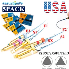 Endo X-Pro Taper Blue File Dental Endo NITI Rotary File 5Pack For Motor Use 25MM