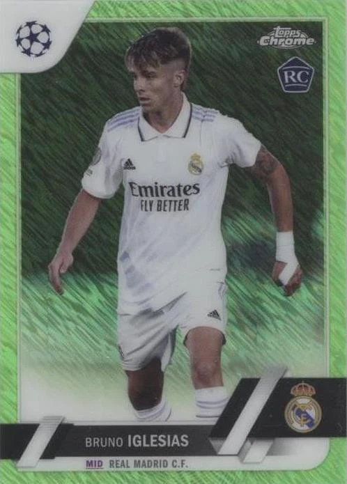 Neon Green Shimmer Refractor