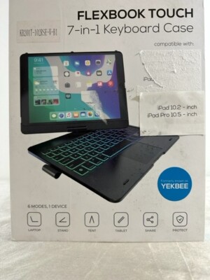 Typecase Flexbook Touch 7-IN-1 Keyboard Rose Gold iPad 8th,9th, Air3, Pro 10.5