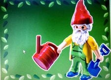Playmobil,GARDEN GHOME,Series #11 Figure,DISCONTINUED
