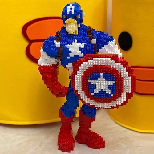Super Hero Captain America Magic Blocks, 2323 Pcs Mini Building Blocks Game Gift - Picture 5 of 6
