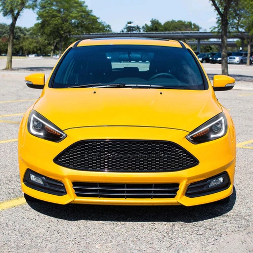 VLAND Demon Eyes LED Headlights For Ford Focus 2015-2018 w/Blue Animation DRL - Picture 13 of 14