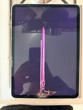 Apple iPad Pro 11-inch A1980 64 GB, Wi-Fi, 11 in - Silver Cracked Screen