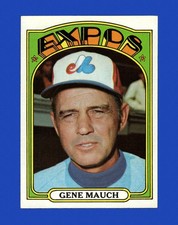 1972 Topps Set-Break #276 Gene Mauch NR-MINT *GMCARDS*