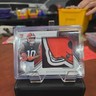 2025 Panini Immaculate Quinshon Judkins Jumbo Helmet Patch. 2/3 MINT