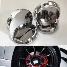 4pack 56mm Universal Car Wheel Center Caps Hub Tyre Rim Hub Abs Chrome Cap Cover