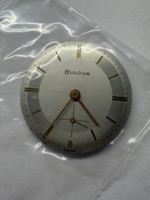 Vintage 1963 Bulova 11AF Watch Movement & Dial - 17 Jewels - Swiss - d2