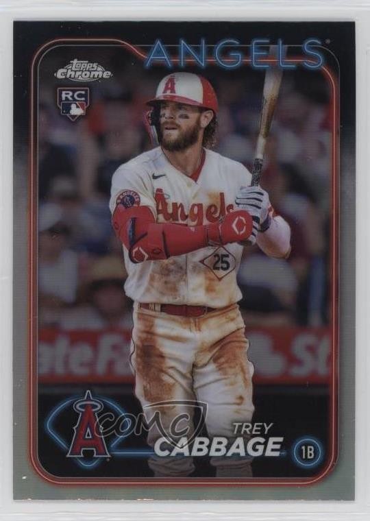2024 Topps Chrome Refractor Trey Cabbage #226 2k3