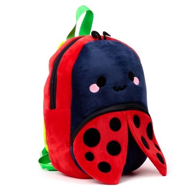 Marienkäfer Kinder Rucksack Tasche Plüsch Schul- & Reisegepäck Kindergartentasche