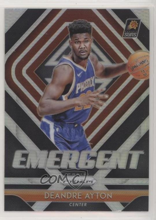 2018-19 Panini Prizm Emergent Silver Prizm DeAndre Ayton #1 2r7