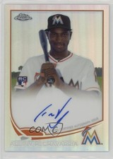 2013 Topps Chrome Refractor Rookie 377/499 Adeiny Hechavarria #116 Auto n1u