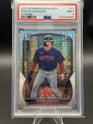 2023 Bowman - Chrome Prospects Roman Anthony #BCP-71 Mojo Refractor (RC)