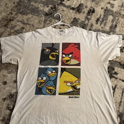 Vintage Angry Birds T-Shirt Fifth Sun Video Games 2009
