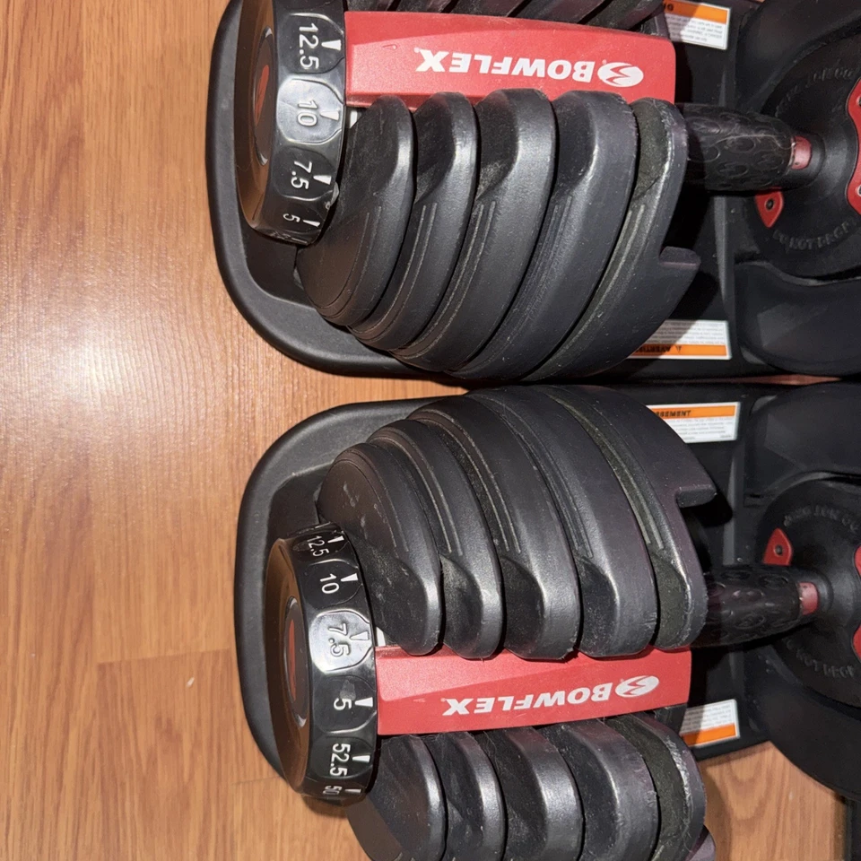 Mancuernas ajustables Bowflex SelectTech 552 - negras (juego de 2) Foto 3 de 4