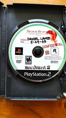 Rockstar Games Manhunt 2 Manhunt Series Sony PlayStation 2 NTSC-U/C 2007