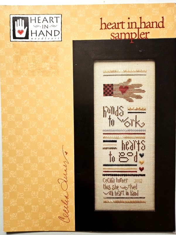 Heart In Hand - HEART IN HAND SAMPLER  - Cross Stitch Chart 
