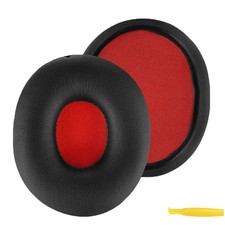 Geekria Protein Leather Ear Pads for Sony MDR-ZX750 ZX750BN Headphones (Black)