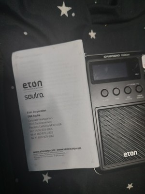 Eton - Mini Compact AM/FM/Shortwave Radio, Black, Bluetooth Ready,...