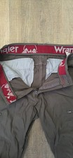 Wrangler Men's Grey Nylon Spandex Straight Leg Casual Pants