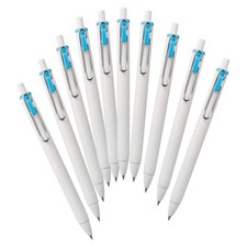 Gel ballpoint pen uni ball one 0.5 sky blue 10 pieces box UMNS05.48