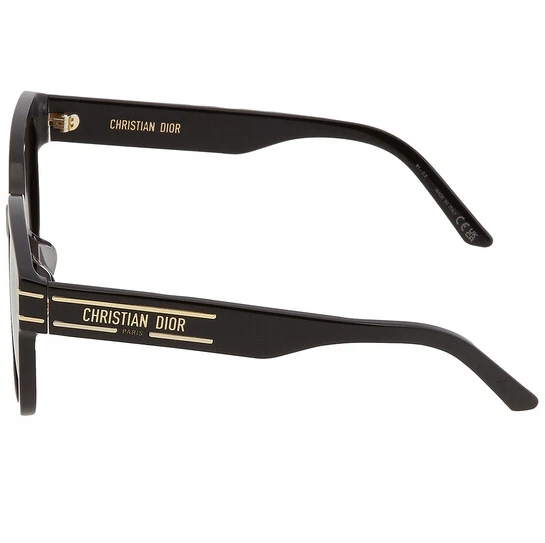 CHRISTIAN DIOR DIORSIGNATURE S7F SUNGLASSES 10A0 BLACK w/GRAY LENS! SHIPS TODAY! - Image 3 of 4