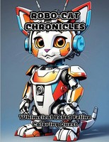 ColorZen | Robo-Cat Chronicles | Taschenbuch | Englisch (2023) | ColorZen
