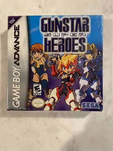 Gunstar Super Heroes GBA Game Boy Advance 2005 NEW SEALED
