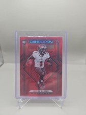 2021 Panini Obsidian Rookies Jaelon Darden #138 Electric Etch Red Flood /26 (RC)