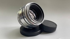 Lens HELIOS 44 2 / 58mm/f2 Cine mod lens, Soviet helios 44-2 58mm Silver