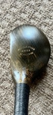 Antique Vintage Hickory Driver Melville Brown St Andrews 10 Loft A3 SW