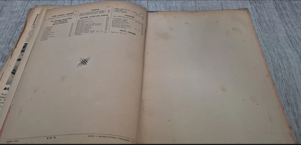 La Semaine de Suzette Tome 4 Nouvelle série 1955 Éd. Gautier-Languereau usé - Photo 3/4