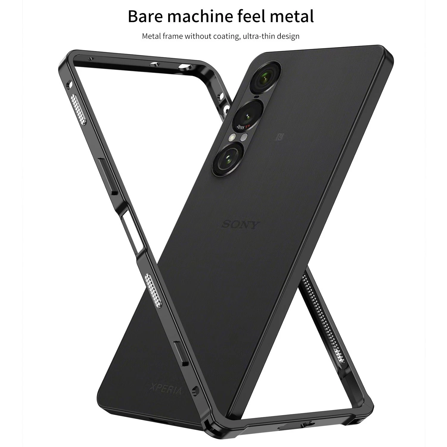 Aluminum Alloy Metal Frame Bumper Cover For Sony Xperia 1 VII , Xperia 1 VI - 第 5 张/共 19 张