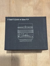 TTArtisan 50mm F1.4 ASPH Leica M Mount Lens -...