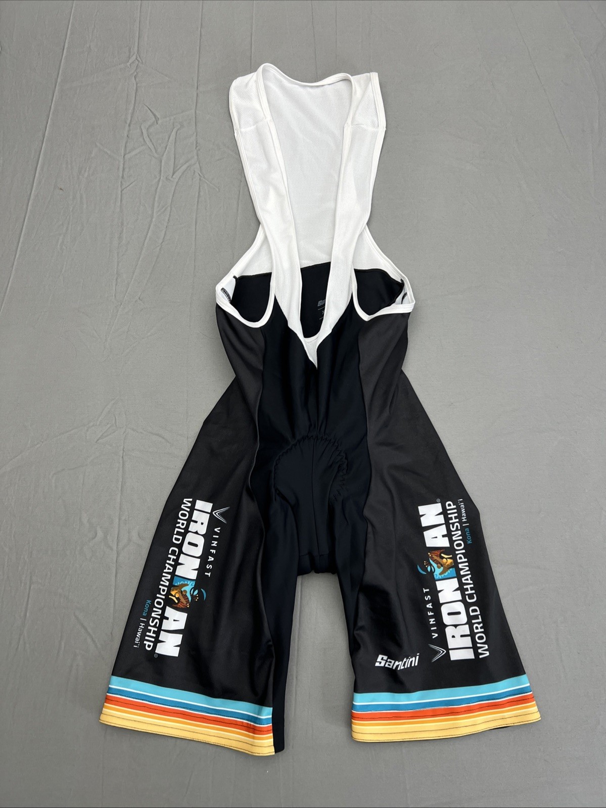 Santini Vinfast IRONMAN Kona Hawaii Bib Bike Shorts  Padded Size XXL