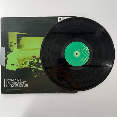 #ad #ad Roni Size Reprazent Lucky Pressure12”Vinyl MJ Cole Remix Breakbeat DnB Single#68 $12.99